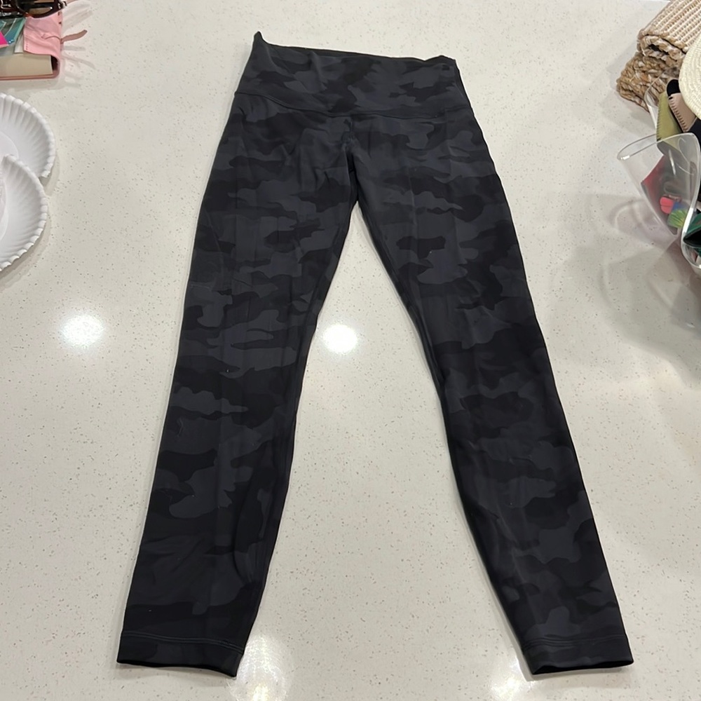 Black Camo Lululemon Leggings